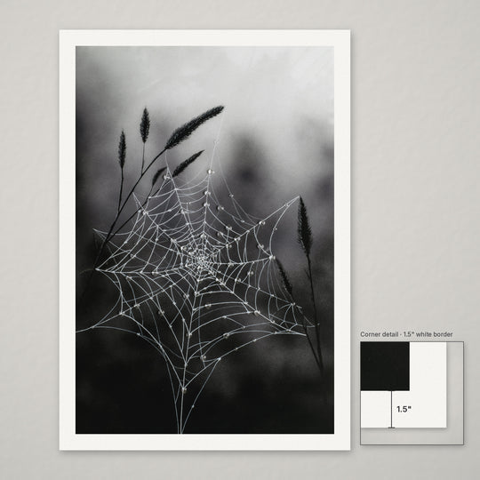 Fragile Beauty – Hand-Embellished Limited Edition on Watercolor Paper