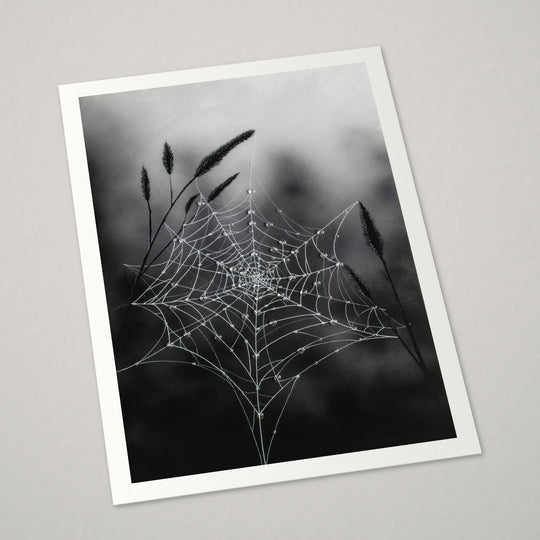Fragile Beauty – Hand-Embellished Limited Edition on Watercolor Paper