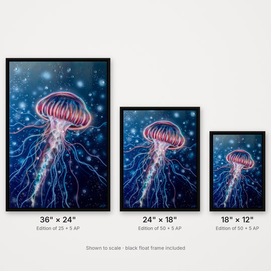 LIVEWIRE – Hand-Embellished Limited Edition on Canvas
